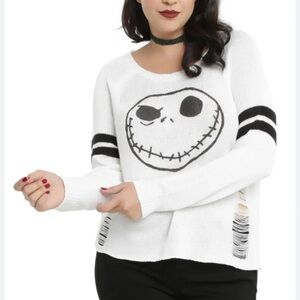 Jack skellington knitted sweater